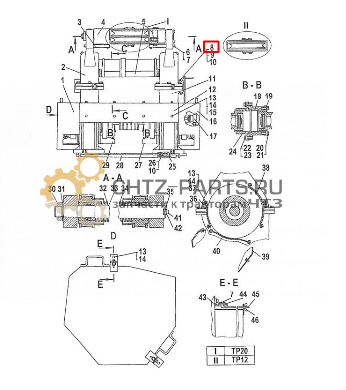 Болт 700-28-2581