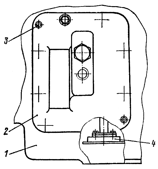 Фланец масляного насоса Фланец масляного насоса