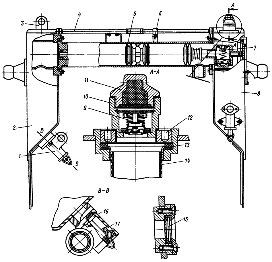 Рис. 103. Маслобаки гидросистемы Рис. 103. Маслобаки гидросистемы Т-130М